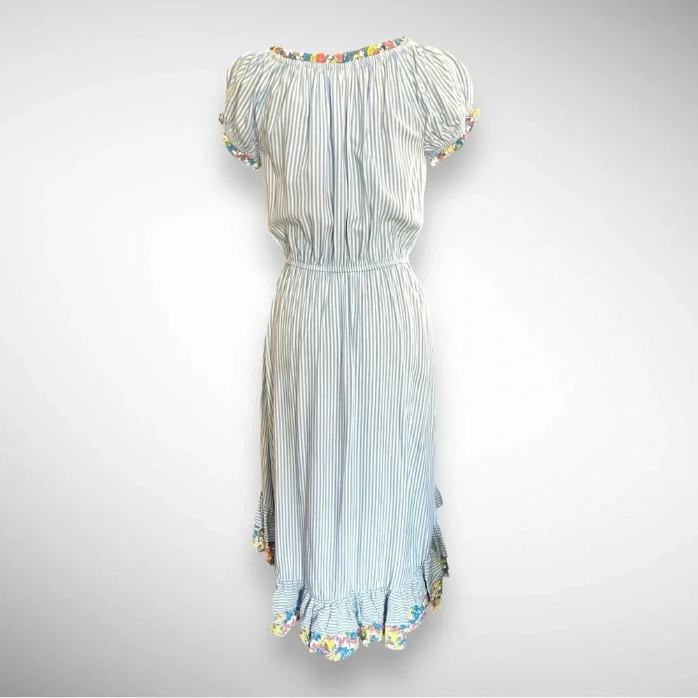 MATILDA JANE Women's Come Away With Me Short Sleeve Hi-Low Dress XS‎ | NWT - Picture 3 of 6